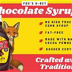 fox's u bet chocolate syrup